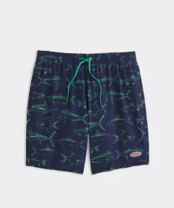 Vineyard Vines 7 Inch Printed Chappy Swim Trunks< Swimwear