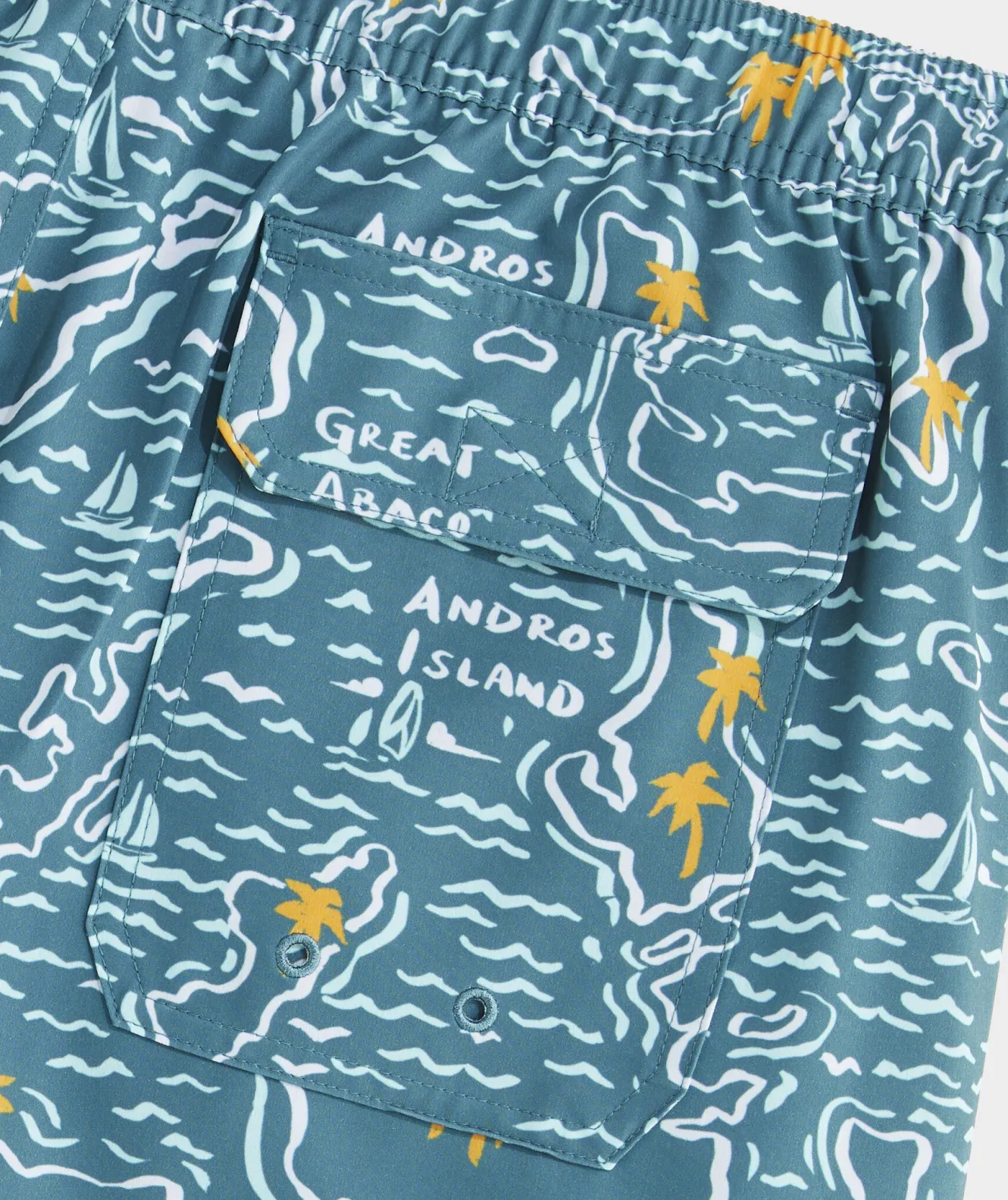 Vineyard Vines 7 Inch Printed Chappy Swim Trunks< Swimwear