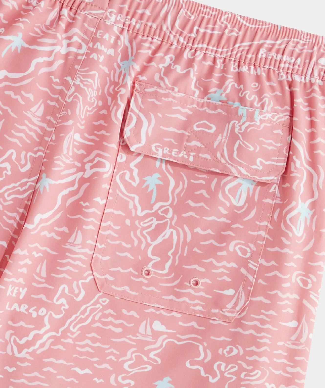 Vineyard Vines 7 Inch Printed Chappy Swim Trunks< Swimwear