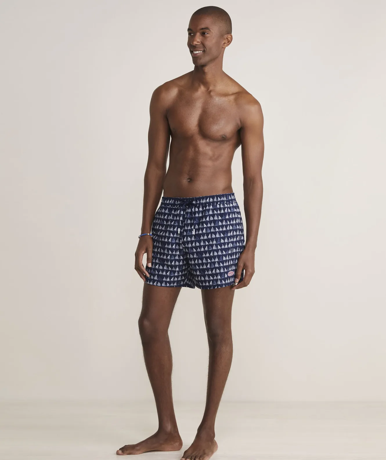 Vineyard Vines 5 Inch Printed Chappy Swim Trunks< Swimwear