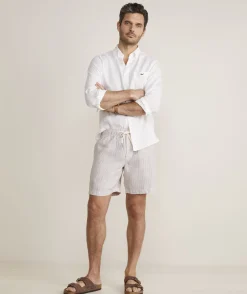 Vineyard Vines 7 Inch Pull-On Linen Shorts< Shorts