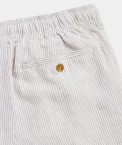 Vineyard Vines 7 Inch Pull-On Linen Shorts< Shorts