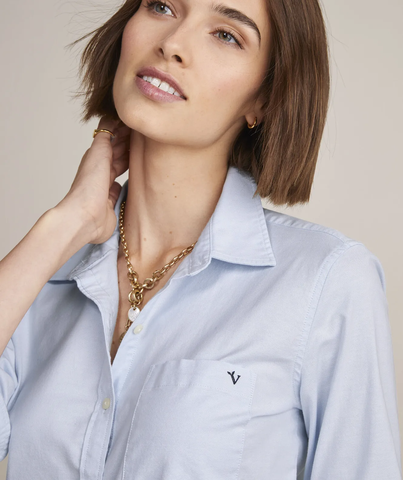 Vineyard Vines Bayview Oxford Button-Down< Shirts & Tops