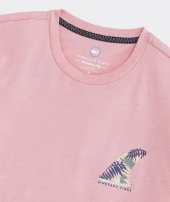 Vineyard Vines Beach Icons Whale Long-Sleeve Dunes Tee< Mens|Tees