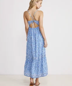 Vineyard Vines Blue Katama Tile Sconset Maxi Dress< Dresses & Skirts