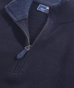 Vineyard Vines Boathouse Tipped Quarter-Zip< Sweaters
