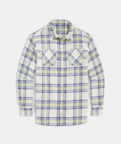 Vineyard Vines Boys Tattersall On-The-Go brrr Shirt< Button-Down Shirts