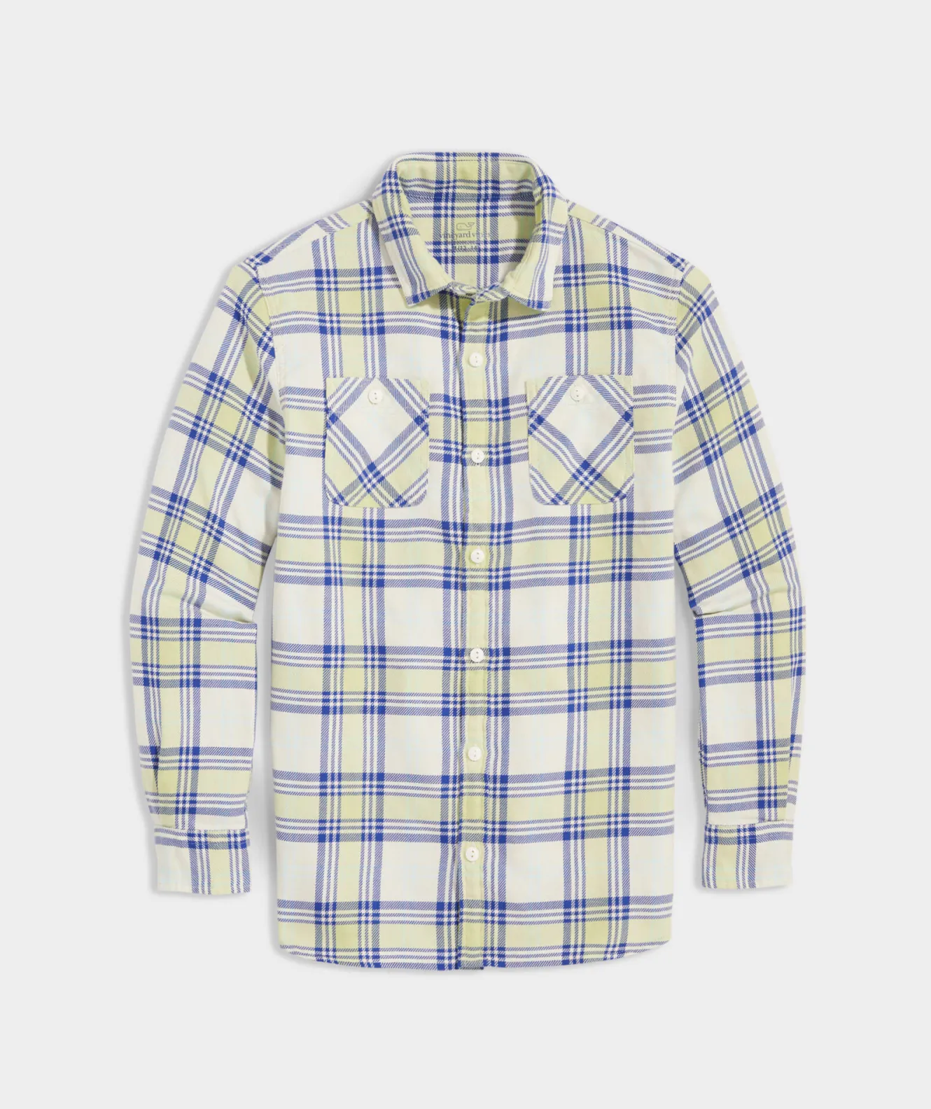 Vineyard Vines Boys Tattersall On-The-Go brrr Shirt< Button-Down Shirts