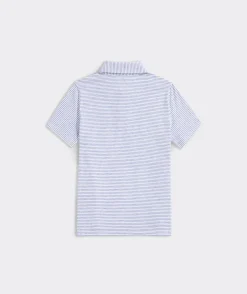 Vineyard Vines Boys' Bradley Stripe Sankaty Polo< Polos
