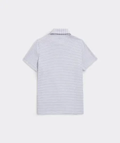 Vineyard Vines Boys' Bradley Stripe Sankaty Polo< Polos