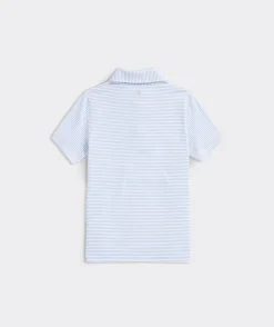 Vineyard Vines Boys' Bradley Stripe Sankaty Polo< Polos