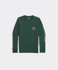 Vineyard Vines Boys' Cool Sports Fans Long-Sleeve Pocket Tee< Tees