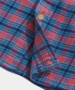 Vineyard Vines Boys' Cotton Twill Plaid Shirt< Button-Down Shirts