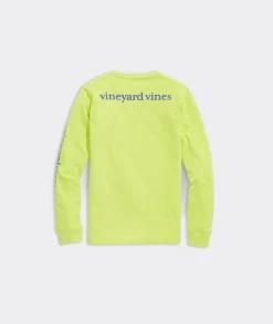 Vineyard Vines Boys' East Coast Kid Long-Sleeve Pocket Tee< Tees