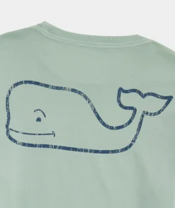 Vineyard Vines Boys' Football Whale Dot Long-Sleeve Hoodie Tee< Tees