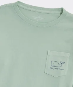 Vineyard Vines Boys' Football Whale Dot Long-Sleeve Hoodie Tee< Tees