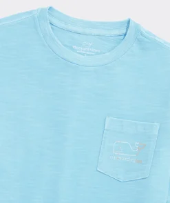 Vineyard Vines Boys' Front Whale Short-Sleeve Harbor Performance Tee< Tees