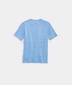 Vineyard Vines Boys' Front Whale Short-Sleeve Harbor Performance Tee< Tees