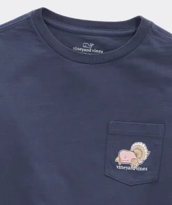 Vineyard Vines Boys' Glow-In-The-Dark Holiday Lights Whale Long-Sleeve Tee< Tees
