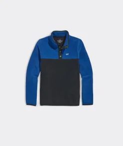 Vineyard Vines Boys' Harbor Fleece Quarter-Snap< Sweatshirts & Sweatpants