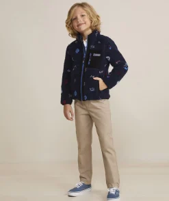 Vineyard Vines Boys' Harbor Fleece Vest< Jackets, Blazers & Vests