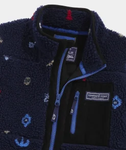 Vineyard Vines Boys' Harbor Fleece Vest< Jackets, Blazers & Vests