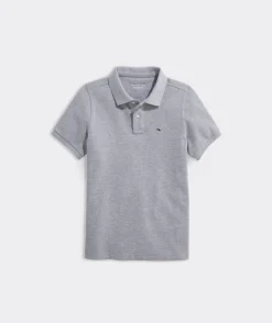 Vineyard Vines Boys' Heritage Pique Polo< Polos