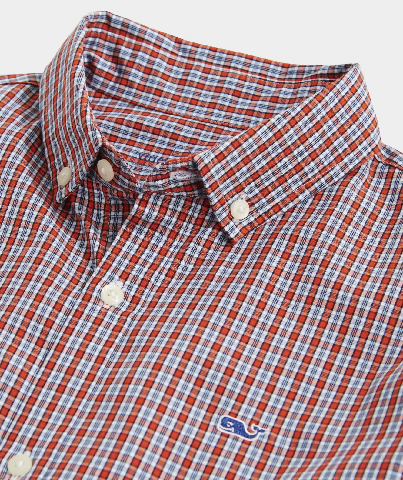 Vineyard Vines Boys' Lightweight On-The-Go Plaid Shirt< Button-Down Shirts