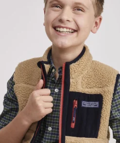 Vineyard Vines Boys' Lightweight Packable Puffer Vest< Jackets, Blazers & Vests