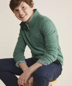Vineyard Vines Boys' Lobster Shawl Full-Zip Cardigan< Sweaters