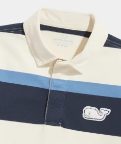 Vineyard Vines Boys' Multi-Stripe Rugby Shirt< Polos