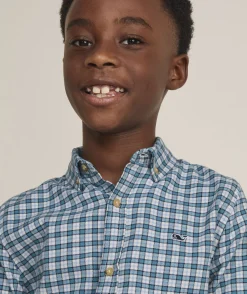Vineyard Vines Boys' Oxford Stripe Shirt< Button-Down Shirts