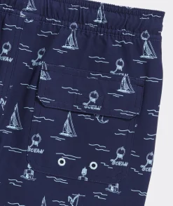 Vineyard Vines Boys' Printed Chappy Trunks< Swim & Rashguards