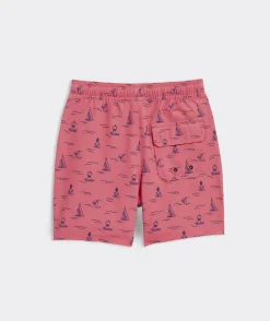 Vineyard Vines Boys' Printed Chappy Trunks< Swim & Rashguards
