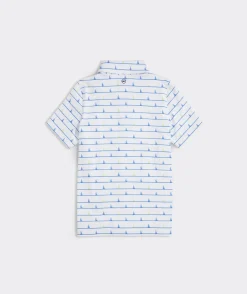Vineyard Vines Boys' Printed Sankaty Polo< Polos