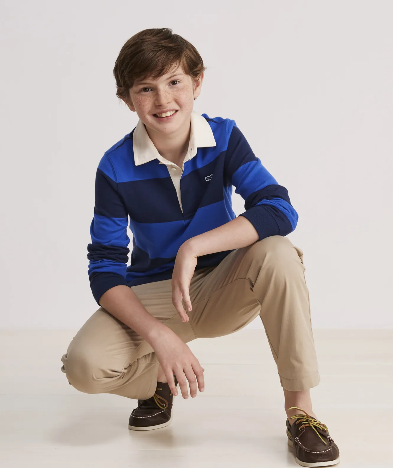 Vineyard Vines Boys' Rugby Shirt< Polos