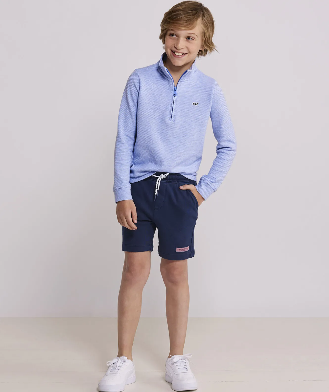 Vineyard Vines Boys' Saltwater Quarter-Zip< Sweaters|Sweatshirts & Sweatpants