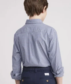 Vineyard Vines Boys' Stretch Flannel Plaid Shirt< Button-Down Shirts