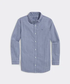 Vineyard Vines Boys' Stretch Flannel Plaid Shirt< Button-Down Shirts