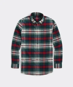 Vineyard Vines Boys' Stretch Flannel Tartan Shirt< Button-Down Shirts