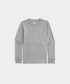 Vineyard Vines Boys' Thanksgiving Parade Whale Long-Sleeve Pocket Tee< Tees
