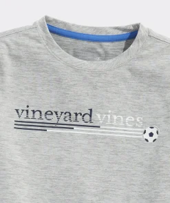 Vineyard Vines Boys' Turkey Whale Long-Sleeve Pocket Tee< Tees