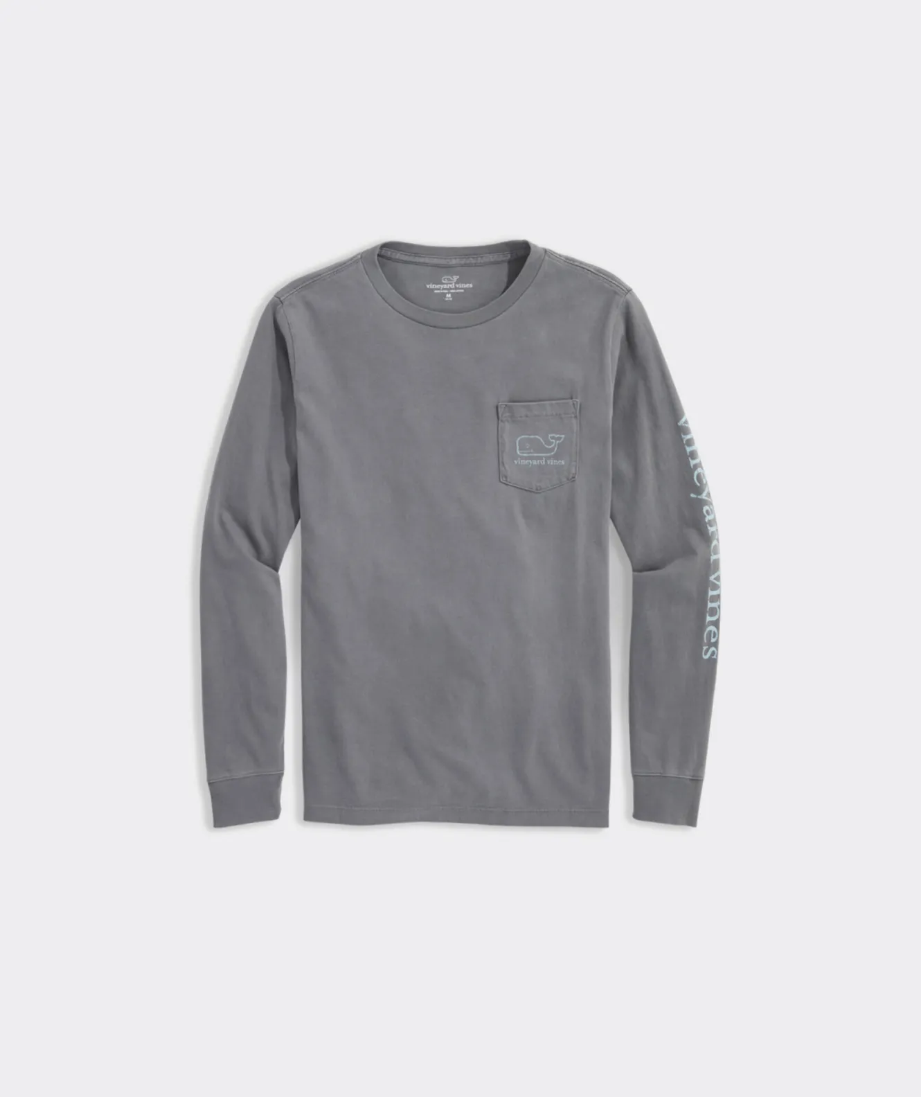Vineyard Vines Boys' Vintage Whale Garment-Dyed Long-Sleeve Pocket Tee< Tees