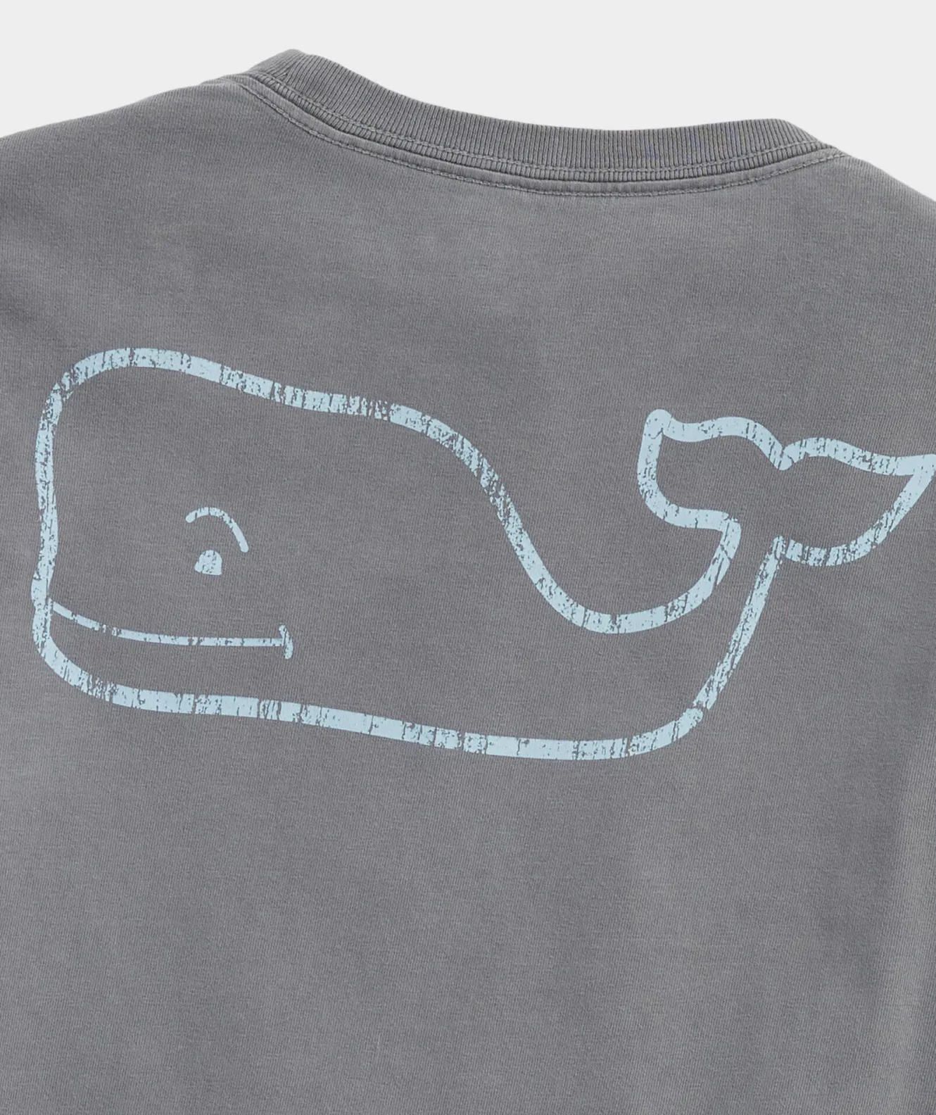 Vineyard Vines Boys' Vintage Whale Garment-Dyed Long-Sleeve Pocket Tee< Tees