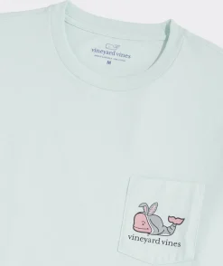 Vineyard Vines Bunny Suit Whale Short-Sleeve Pocket Tee< Tees
