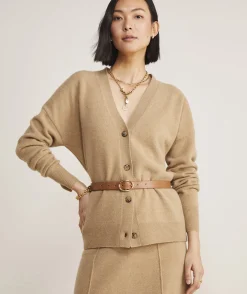 Vineyard Vines Cashmere Classic Cable Crewneck Sweater< Sweaters