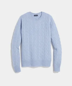 Vineyard Vines Cashmere Classic Cable Crewneck Sweater< Sweaters