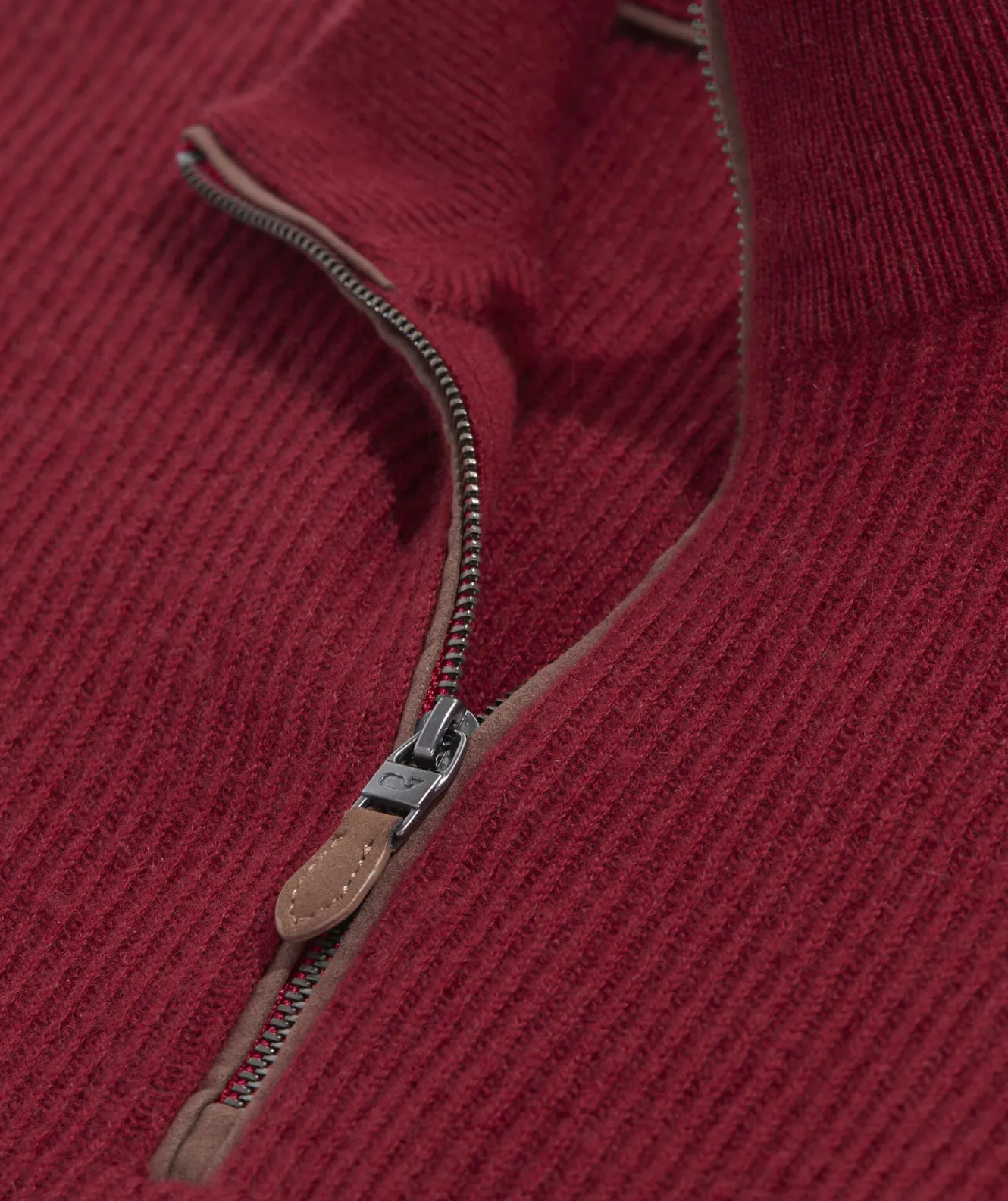 Vineyard Vines Cashmere Fisherman Rib Quarter-Zip Sweater< Quarter-Zips