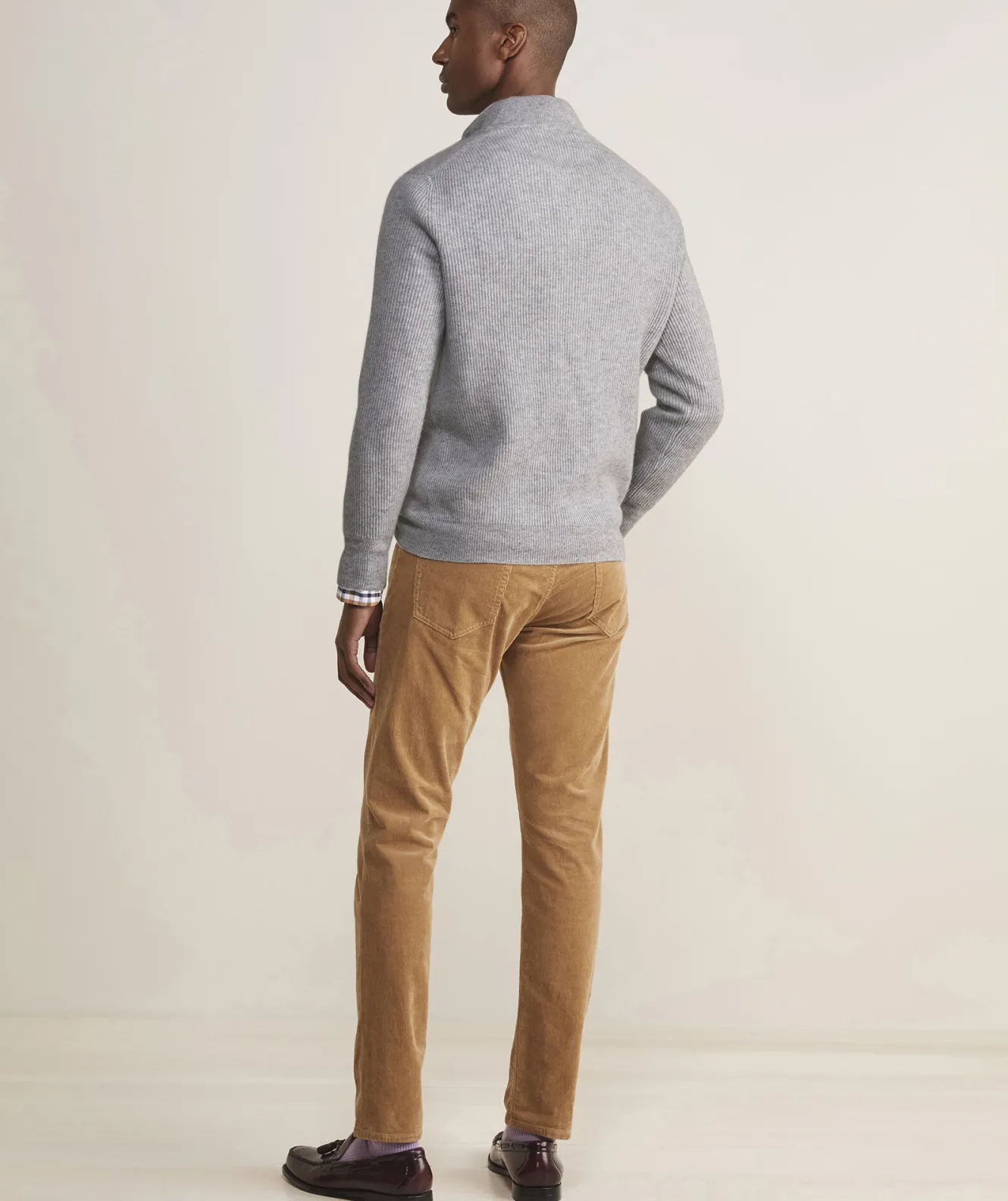 Vineyard Vines Cashmere Fisherman Rib Quarter-Zip Sweater< Sweaters