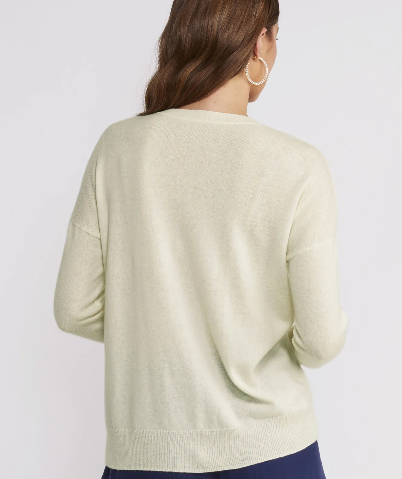 Vineyard Vines Cashmere Shine Stripe Polo Sweater< Sweaters